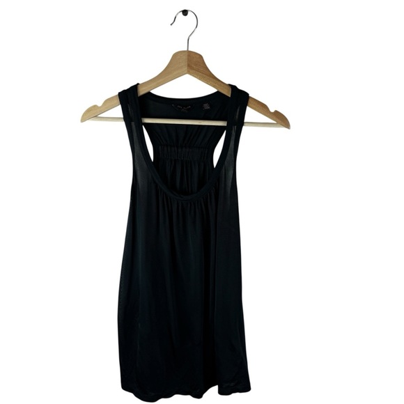 Ted Baker London black Skylon racer back tank top Size 2 - Picture 2 of 9